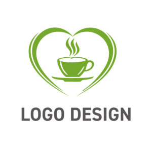 心と体を温める一杯を、愛情と安らぎで包むカフェのロゴデザイン