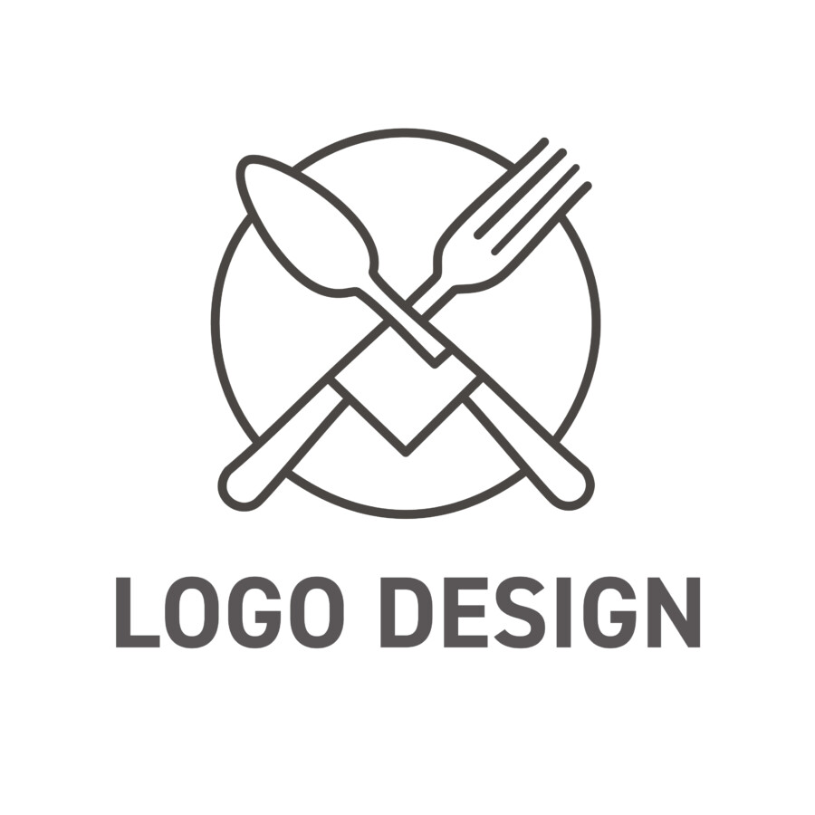 あらゆる食のシーンに寄り添う、普遍的なシンボルロゴデザイン