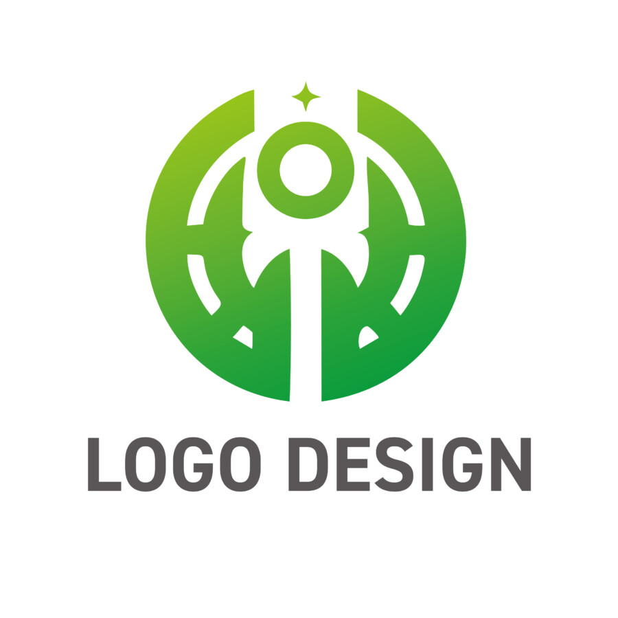 正義と安定を象徴する、揺るぎなき守護者のロゴデザイン