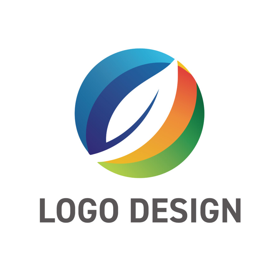 企業の成長と未来を育む、生命力あふれるリーフのロゴデザイン