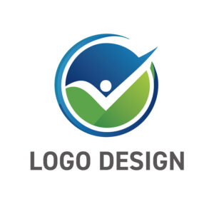 すべてを「是」とする確かな仕事、安心と成功のチェックマーク・ロゴデザイン