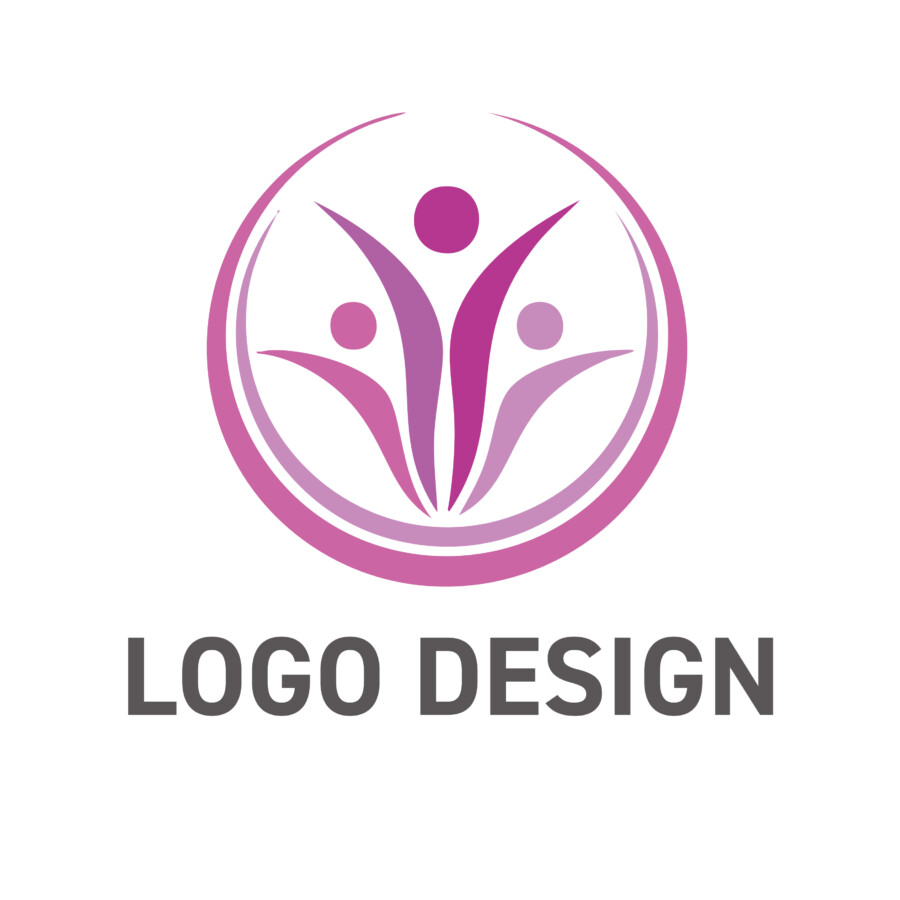 やさしさと調和が彩る、心に寄り添うロゴデザイン