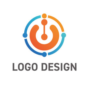 新たな可能性を起動する、パワーボタンモチーフのロゴデザイン