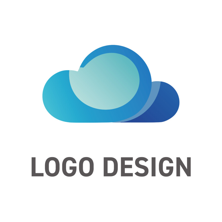 親しみやすさが未来に繋がる、クラウドモチーフのロゴデザイン
