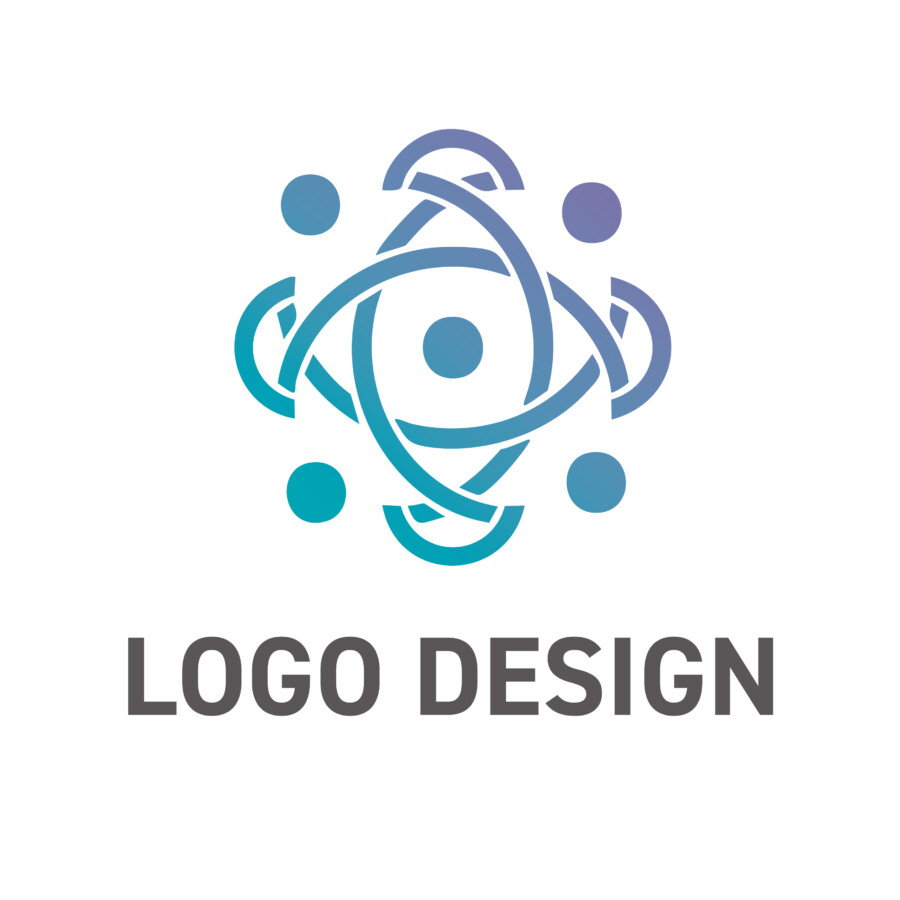 進化する技術生態系を描く、サイエンティフィックなロゴデザイン