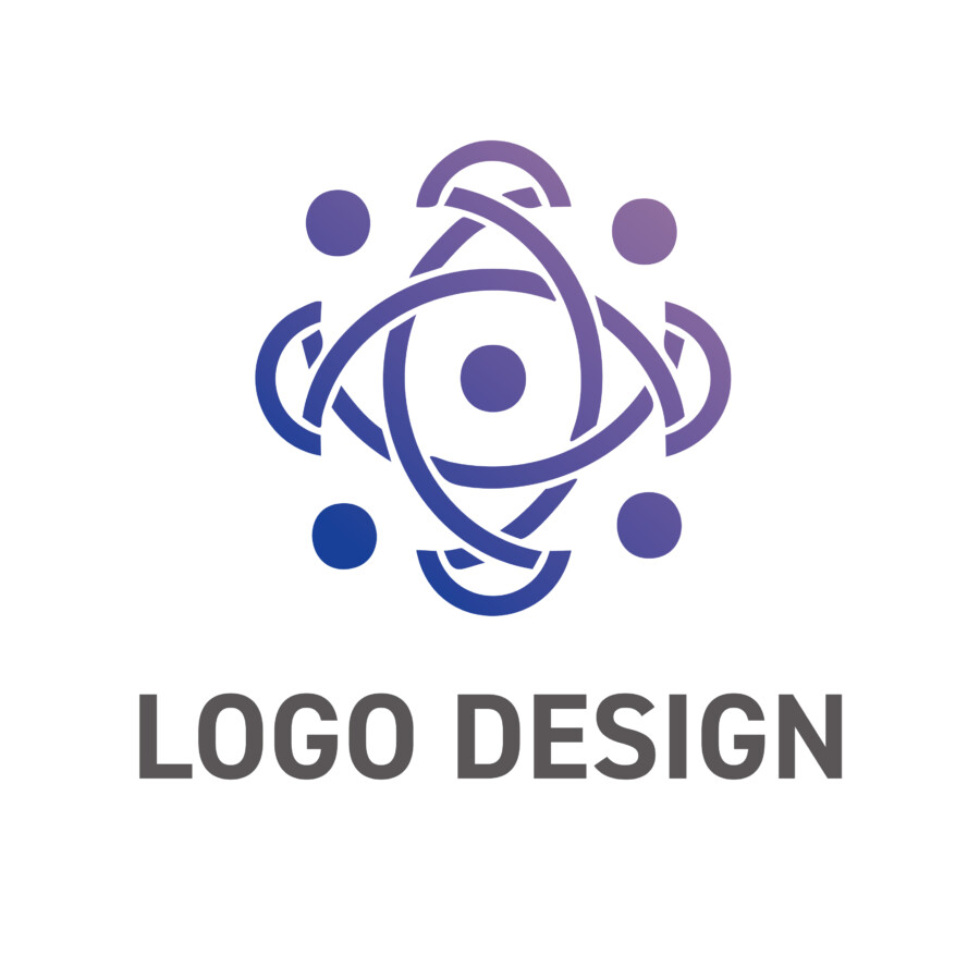 進化する技術生態系を描く、サイエンティフィックなロゴデザイン