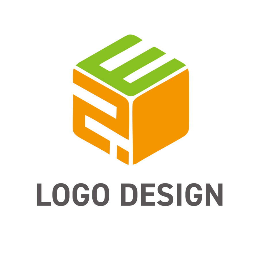 安定した技術基盤を示す、ソリューションボックスのロゴデザイン