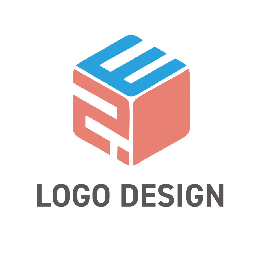 安定した技術基盤を示す、ソリューションボックスのロゴデザイン