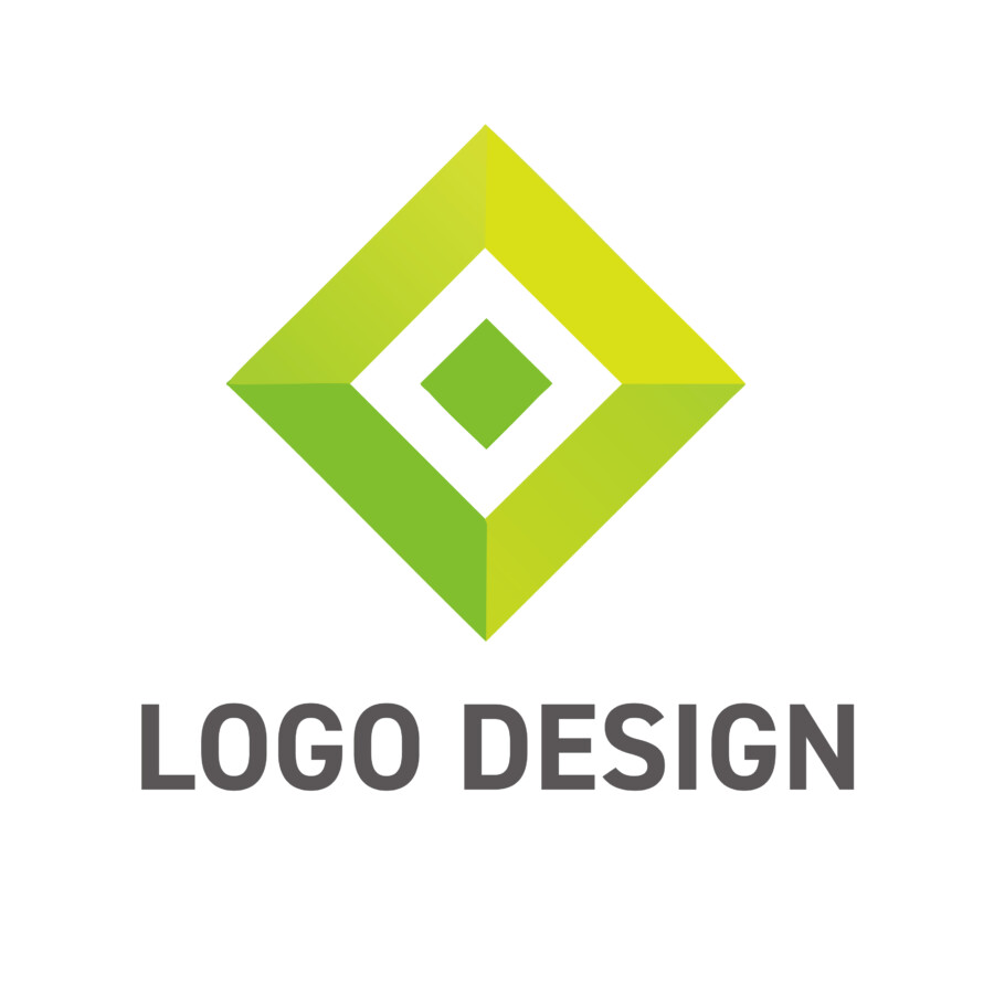 企業の核心価値をフレームに収める、力強いスクエアのロゴデザイン