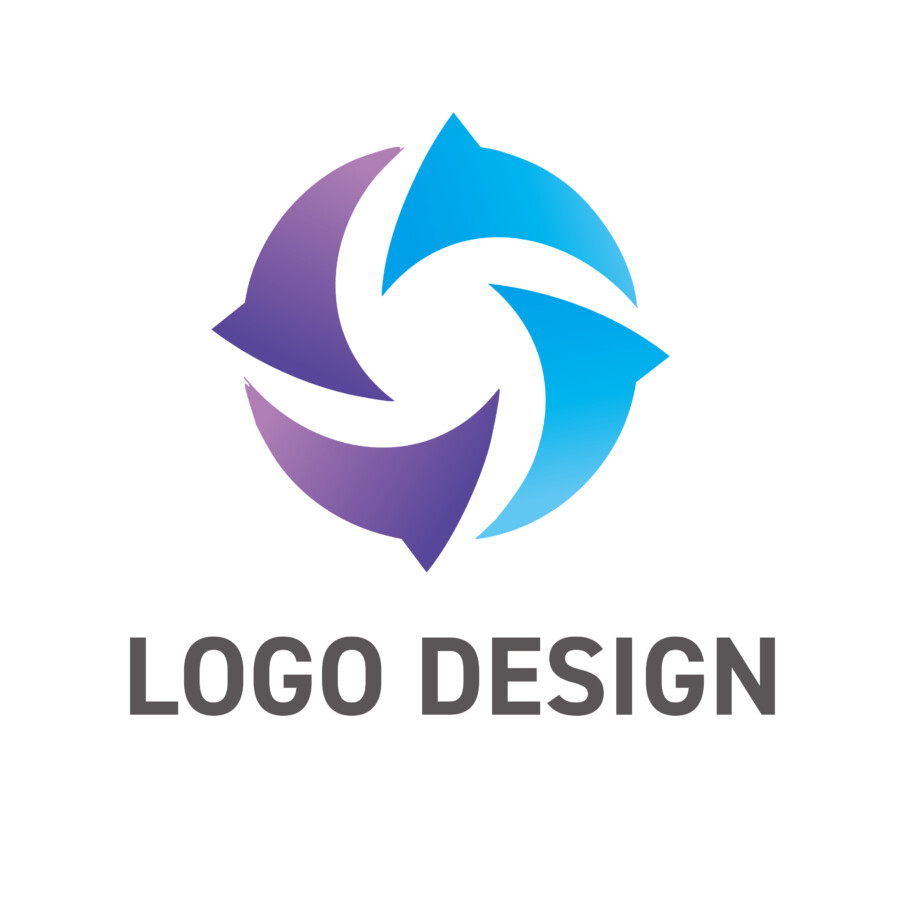 循環と成長のハーモニーを奏でるロゴデザイン