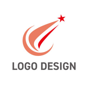 未来への飛躍と情熱を象徴するロゴデザイン