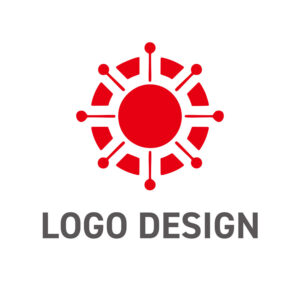 中心から広がる信頼と技術力 ロゴデザイン