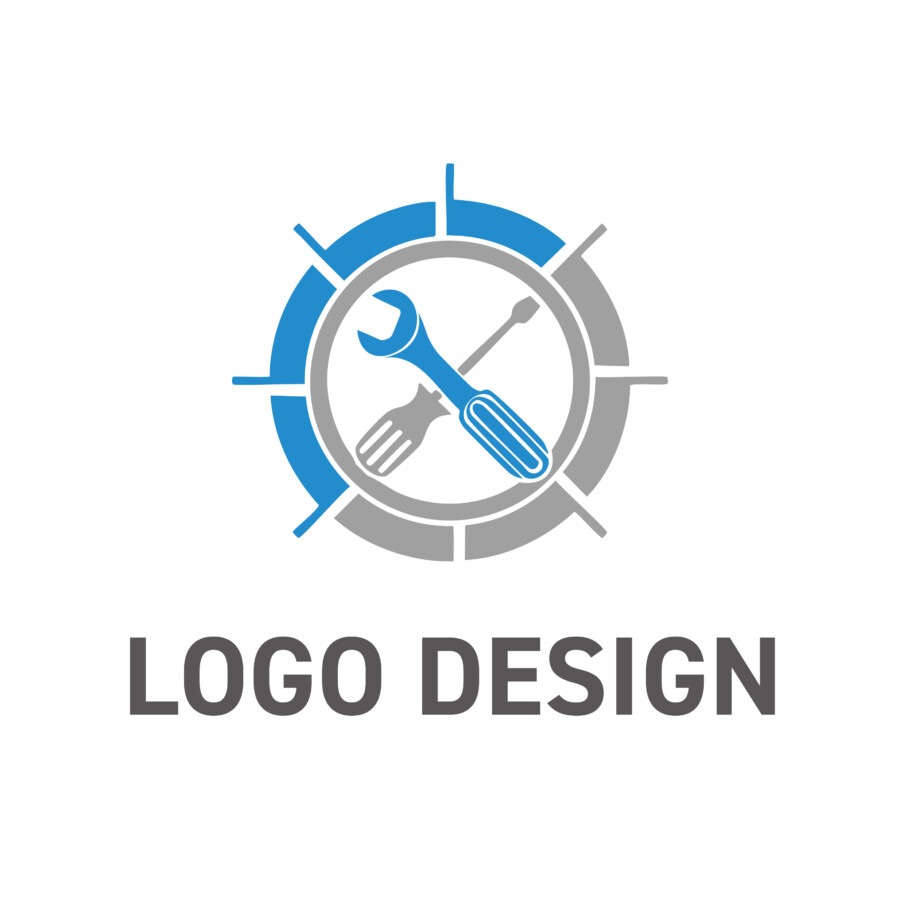 技術と信頼を一つに束ねるプロフェッショナルのロゴデザイン