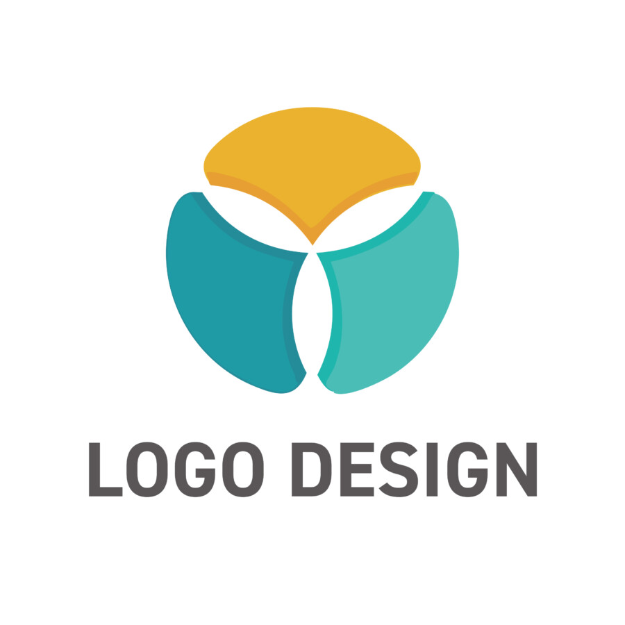 三つの力が調和する、未来志向のシナジーロゴデザイン