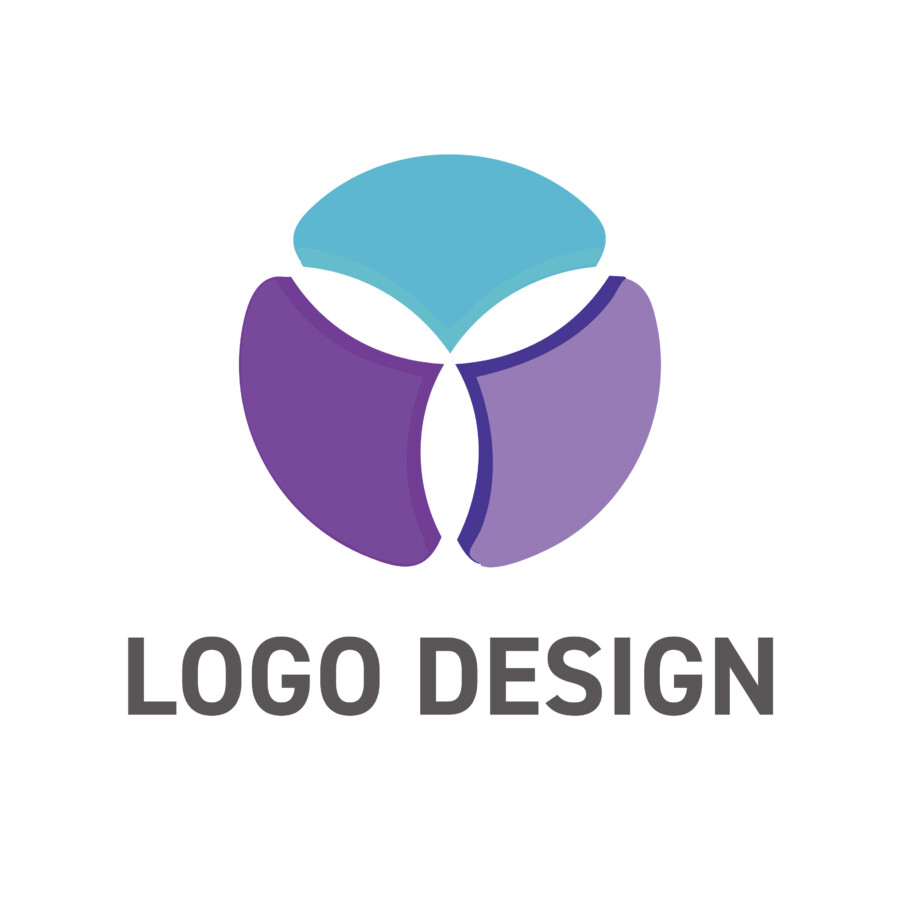 三つの力が調和する、未来志向のシナジーロゴデザイン