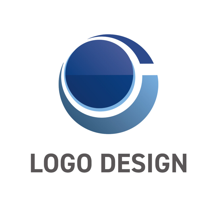 知性と革新性を宿す、洗練されたサークルロゴデザイン