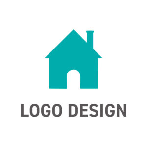 安心感を届ける、ミニマルで印象的な家のロゴデザイン