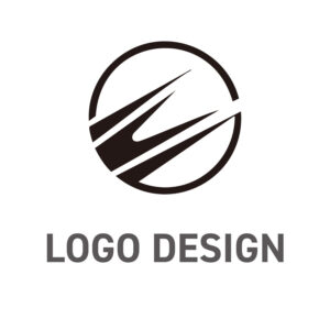 限界を切り拓く鋭さ、スピード感あふれるロゴデザイン