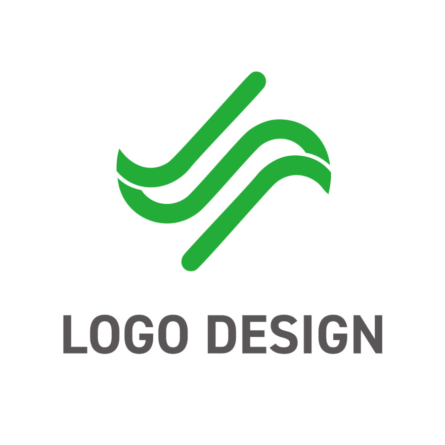 3本の流線が織りなす、未来への躍動感を表現したロゴデザイン