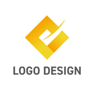 確実な業務遂行を象徴する、ポジティブなチェックマークロゴデザイン