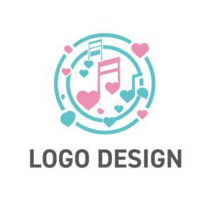 心に響くメロディー、楽しさと優しさが溢れるロゴデザイン