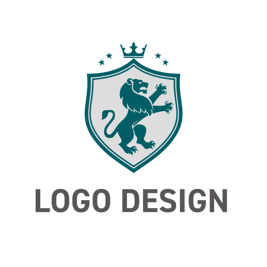 闘争心と情熱を解き放つ。歴史をまとうエンブレム風ロゴデザイン