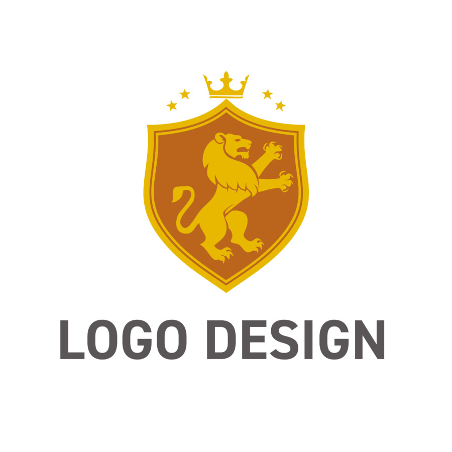 闘争心と情熱を解き放つ。歴史をまとうエンブレム風ロゴデザイン