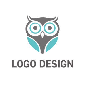 冷静な知性と先進性を感じさせる、賢者のロゴデザイン