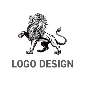 百獣の王が象徴する、揺るぎないブランドの風格 ロゴデザイン