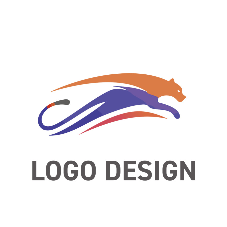 躍動感あふれるスピード感を表現したロゴデザイン