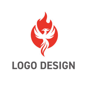 再生と希望の物語を紡ぐ、不死鳥のロゴデザイン