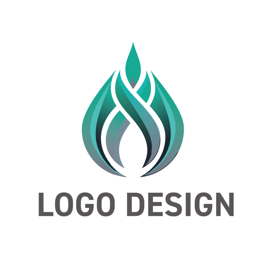 温かな繋がりと情熱を編み込んだ、炎のロゴデザイン