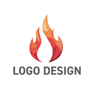 多様な価値を内包する、結晶のような炎のロゴデザイン
