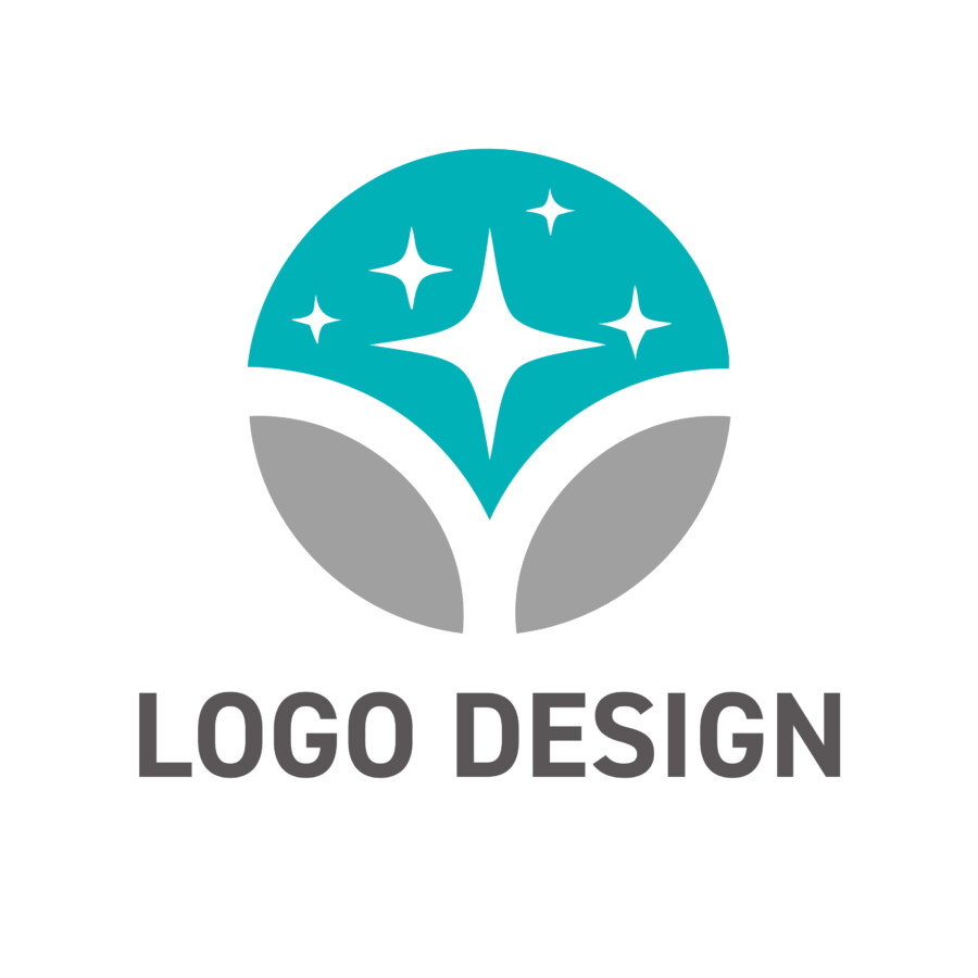 未来への希望を両手で支える、優しさと信頼のロゴデザイン