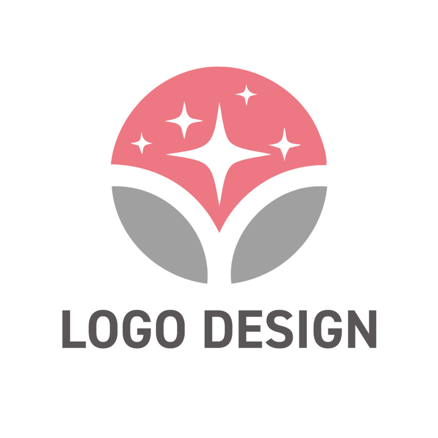 未来への希望を両手で支える、優しさと信頼のロゴデザイン