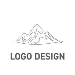 流れるような線がビジネスの物語を紡ぐロゴデザイン