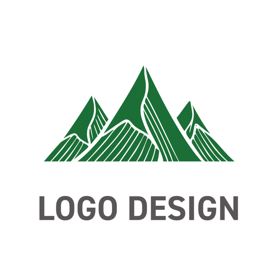 自然の雄大さと手仕事の温もりを表現したロゴデザイン