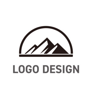 揺るぎない安定感と未来への展望を感じさせるアーチ型ロゴデザイン