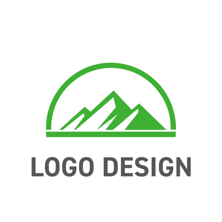 揺るぎない安定感と未来への展望を感じさせるアーチ型ロゴデザイン