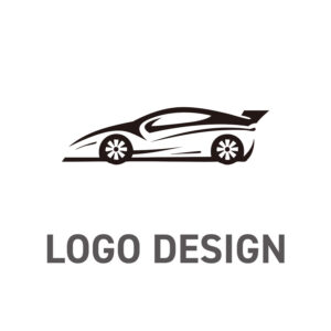 究極のスピード感と流麗なフォルムを表現した、躍動感あふれるロゴデザイン