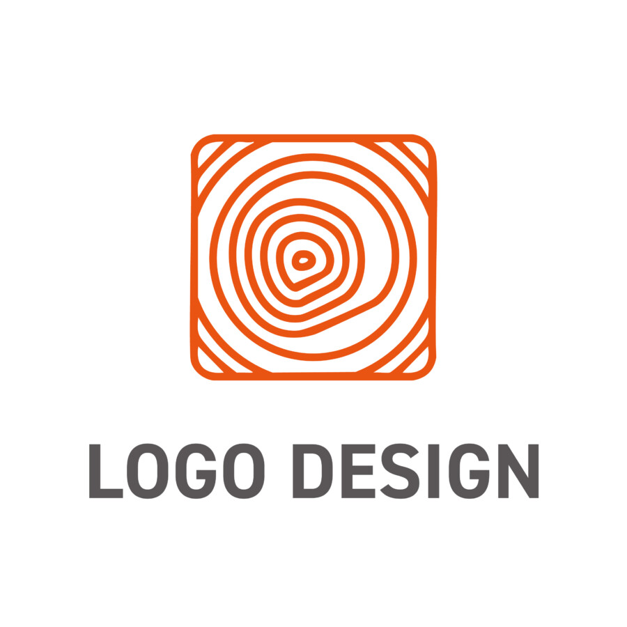 歴史と温もり、唯一無二の価値を伝える年輪のようなロゴデザイン