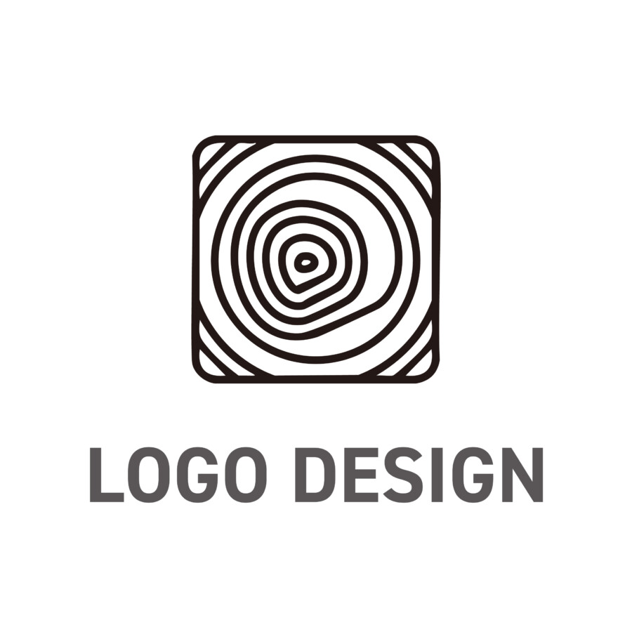 歴史と温もり、唯一無二の価値を伝える年輪のようなロゴデザイン