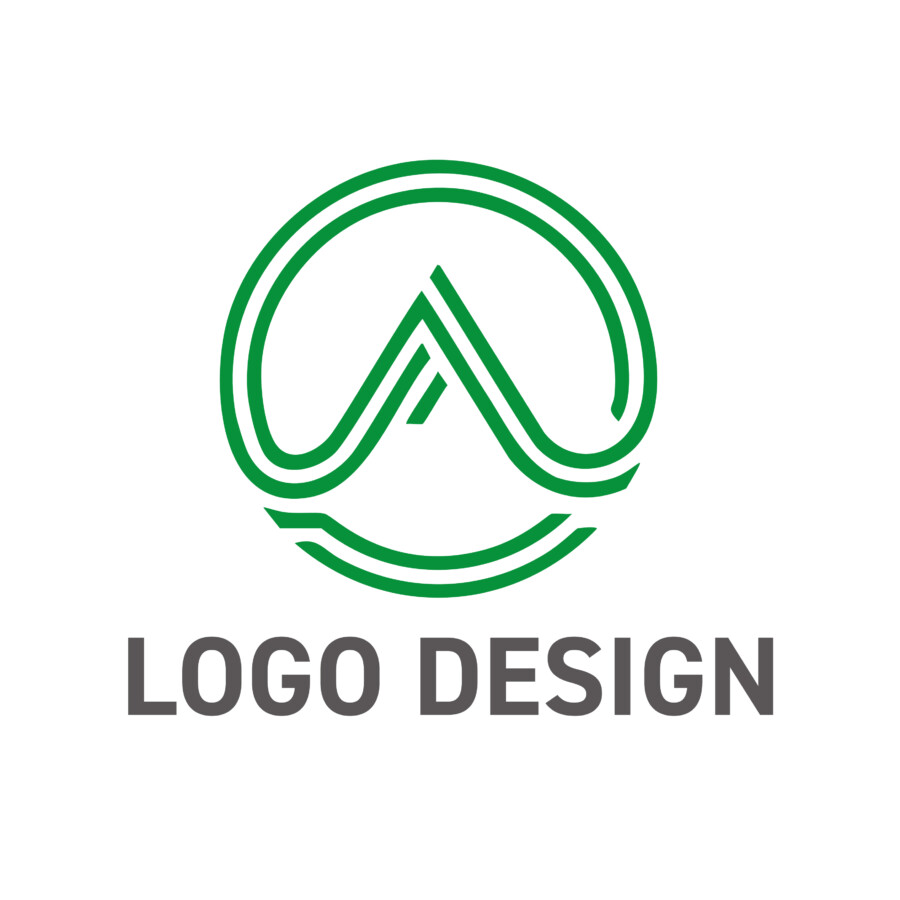 円とAのモチーフが織りなす、無限の可能性を秘めたロゴデザイン