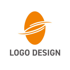 未来への活力が巡る、健康と革新をイメージさせるロゴデザイン