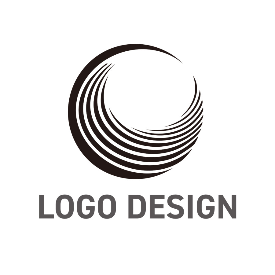 躍動する風を掴み未来へ翔ける、成長と広がりを象徴するロゴデザイン