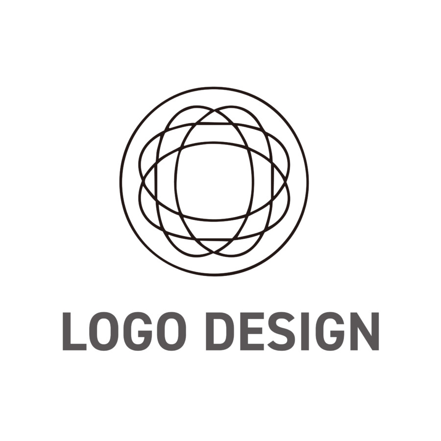 科学と技術の核心を探求する、知的で精密なロゴデザイン