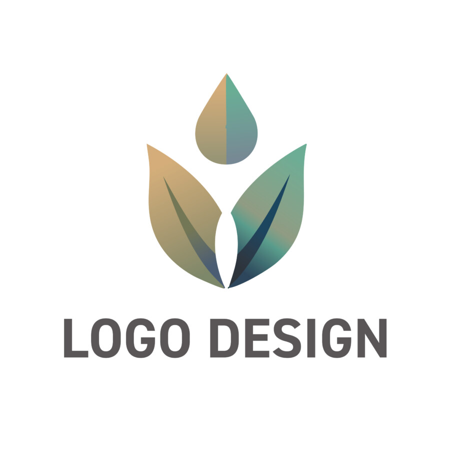 人と自然の調和を表現した、生命力あふれるロゴデザイン
