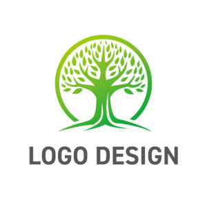 生命の循環とゆるぎない安定感を象徴するロゴデザイン