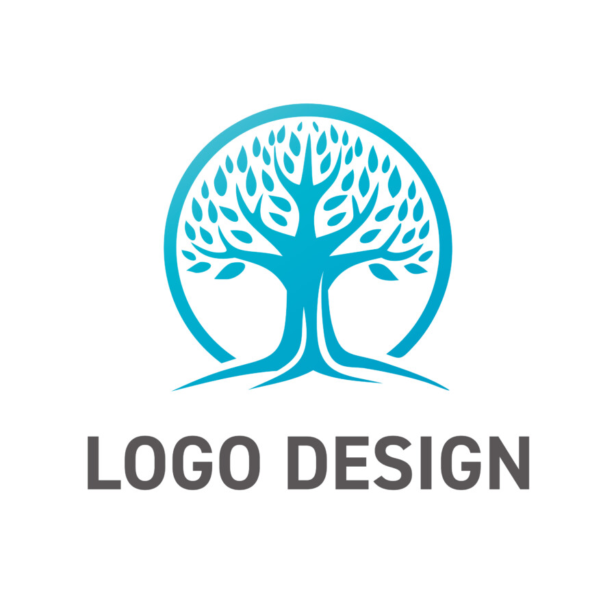 生命の循環とゆるぎない安定感を象徴するロゴデザイン