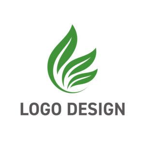 しなやかな曲線で成長の勢いを描いたロゴデザイン